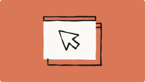 A screenshot of Claude logo behind an orange background – representing orange backgorund of Claude.
